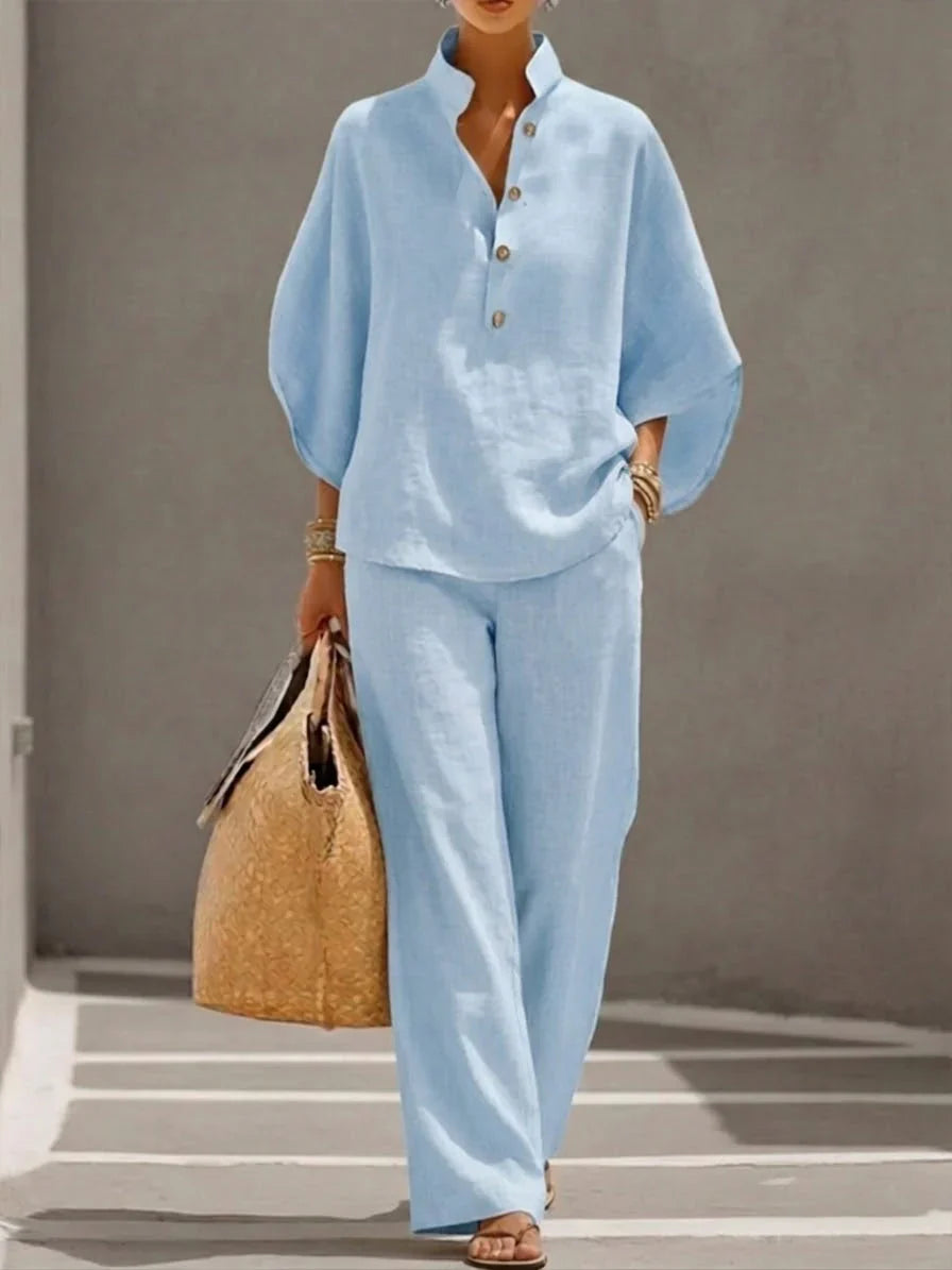 Moda Lusitana - Conjunto Conforto de Linho