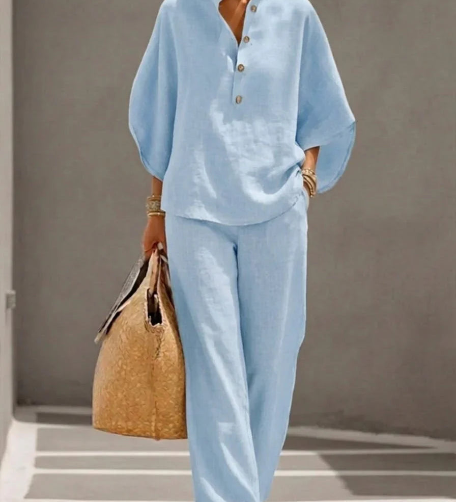 Moda Lusitana - Conjunto Conforto de Linho