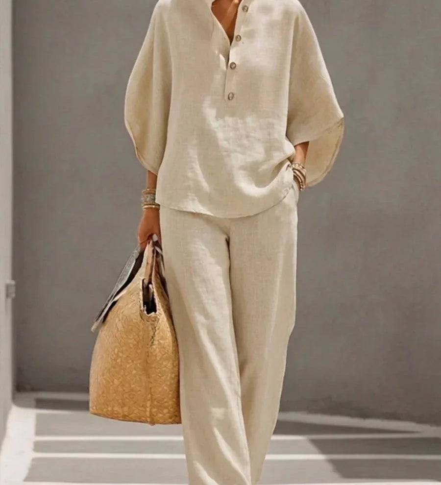 Moda Lusitana - Conjunto Conforto de Linho
