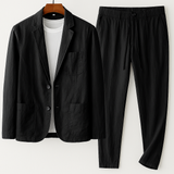 Conjunto casual de linho