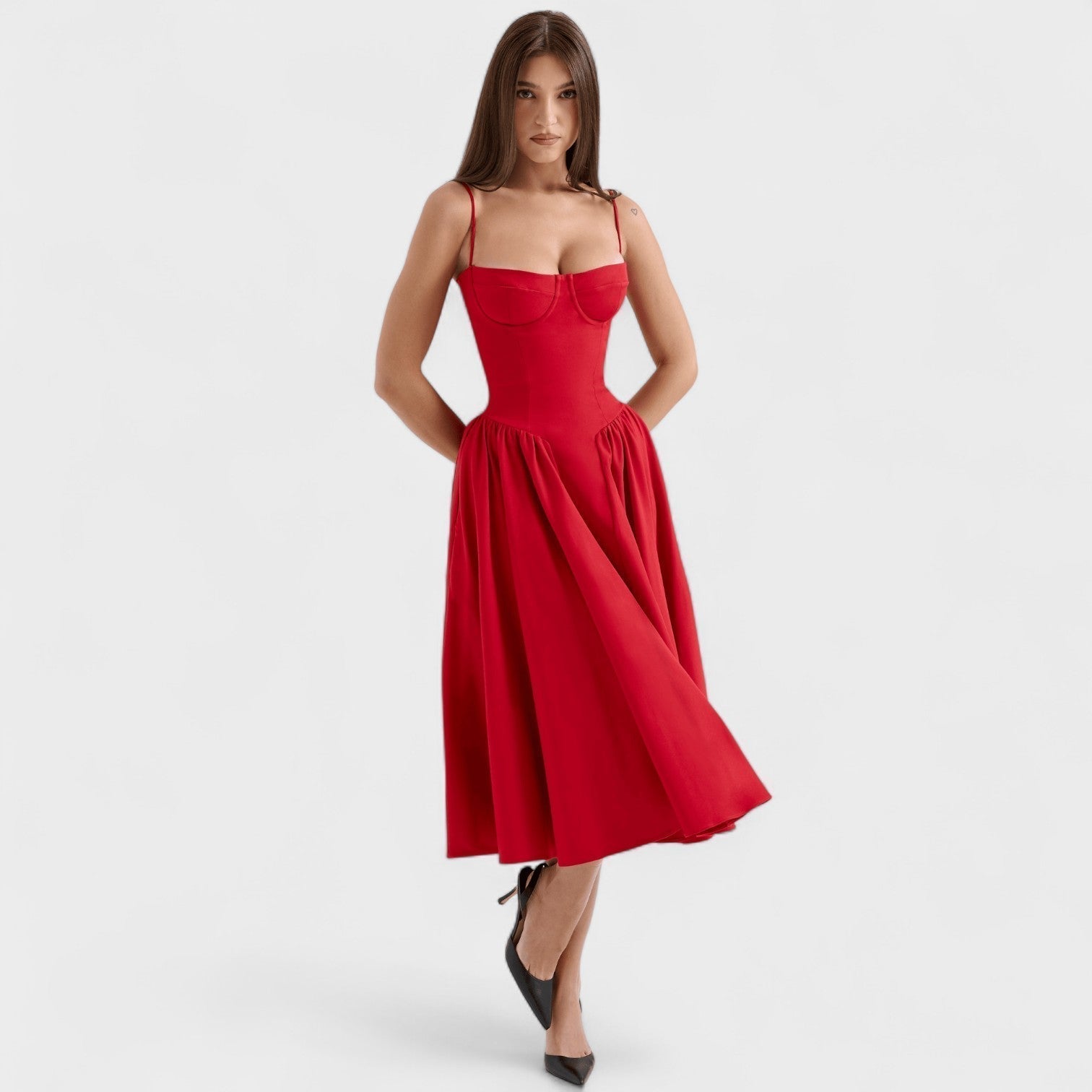 Vestido com Corset