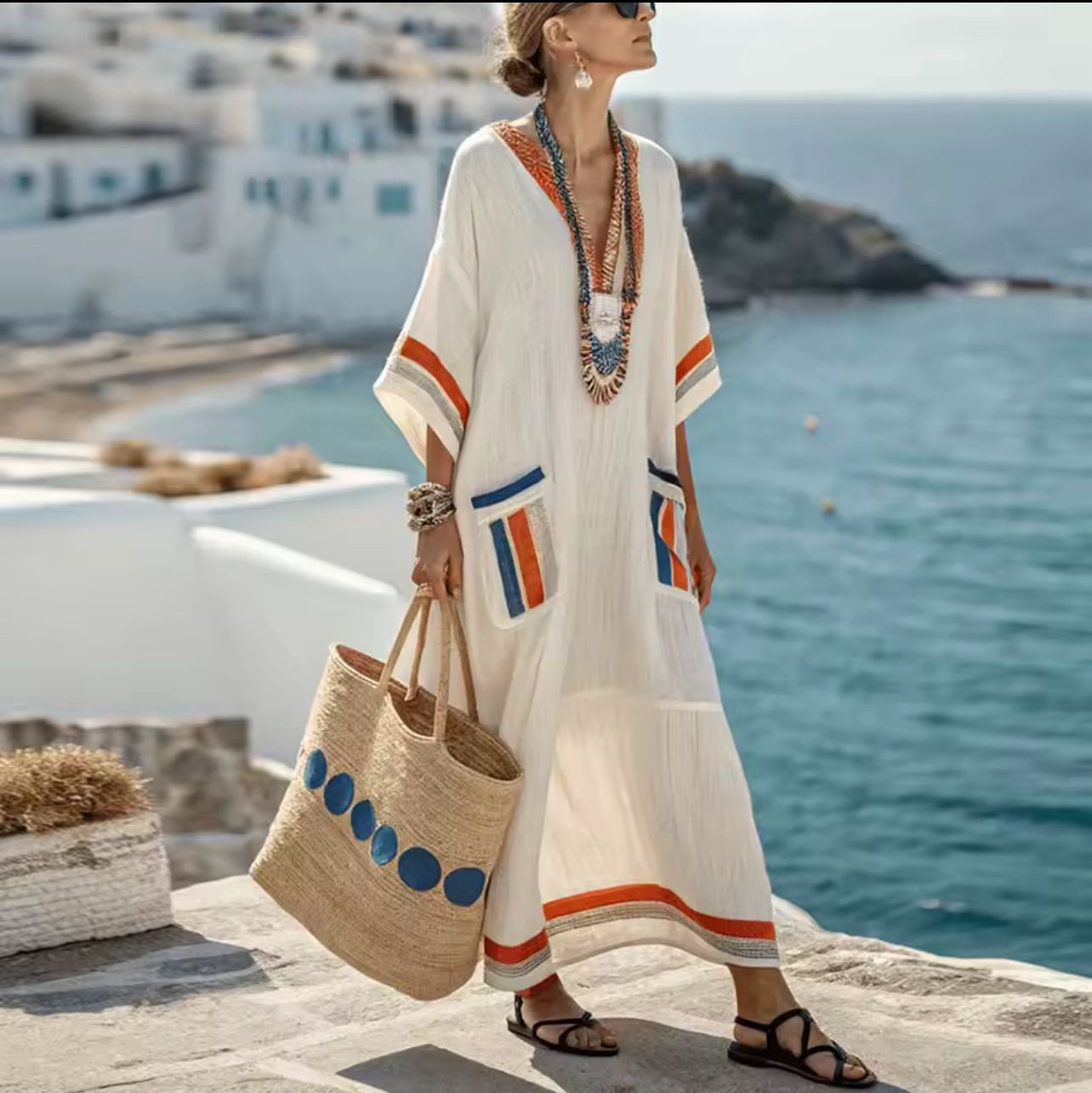 Moda Lusitana - Vestido Longo de Praia
