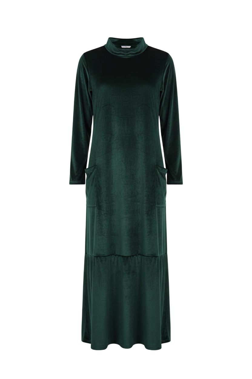 Moda Lusitana - Vestido Longo com Bolsos