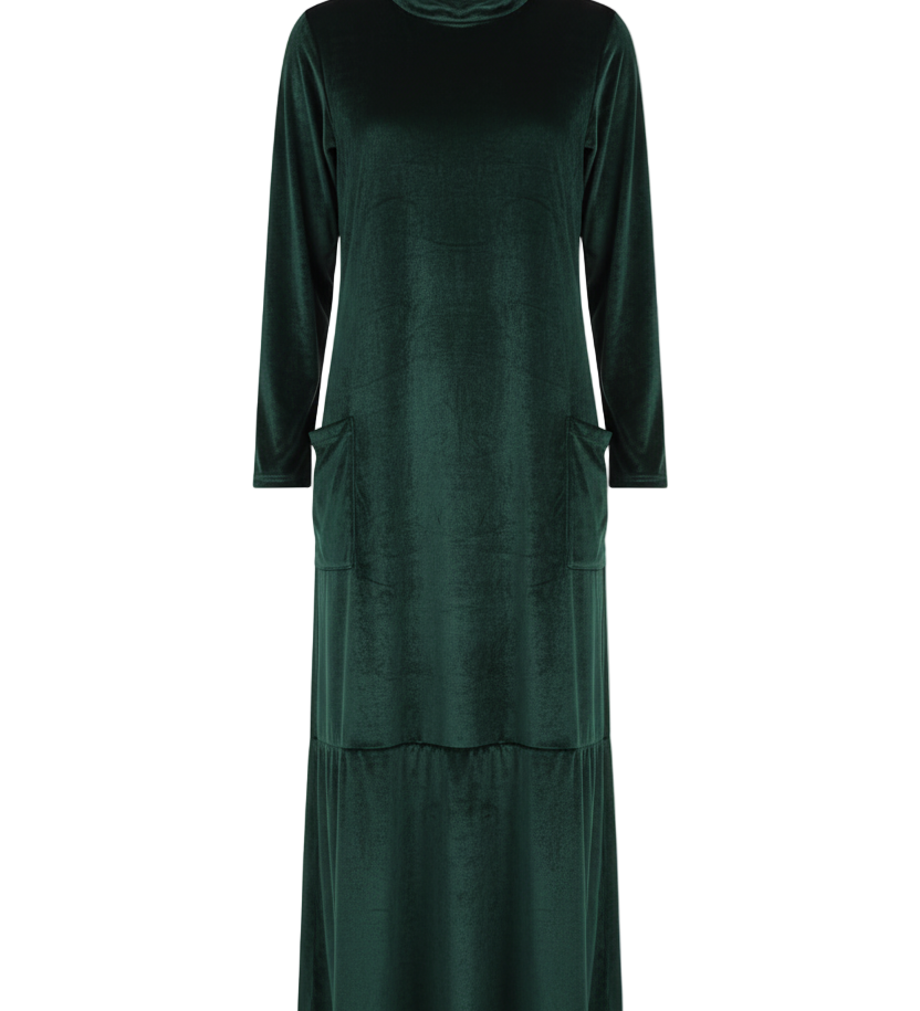 Moda Lusitana - Vestido Longo com Bolsos