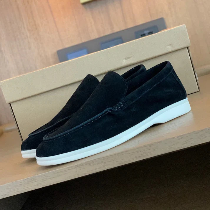 Mocassins de camurça chiques