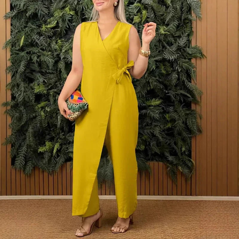 Ines | Macacão elegante com decote em V