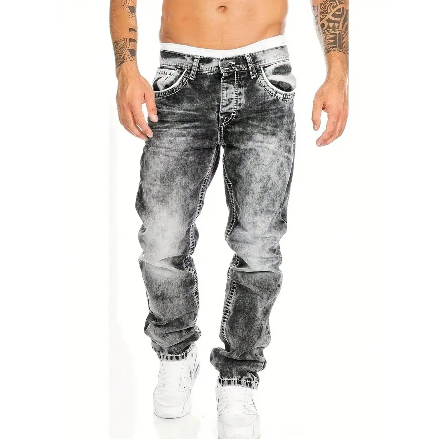 Moda Lusitana - Jeans Hip-Hop com Corte Reto