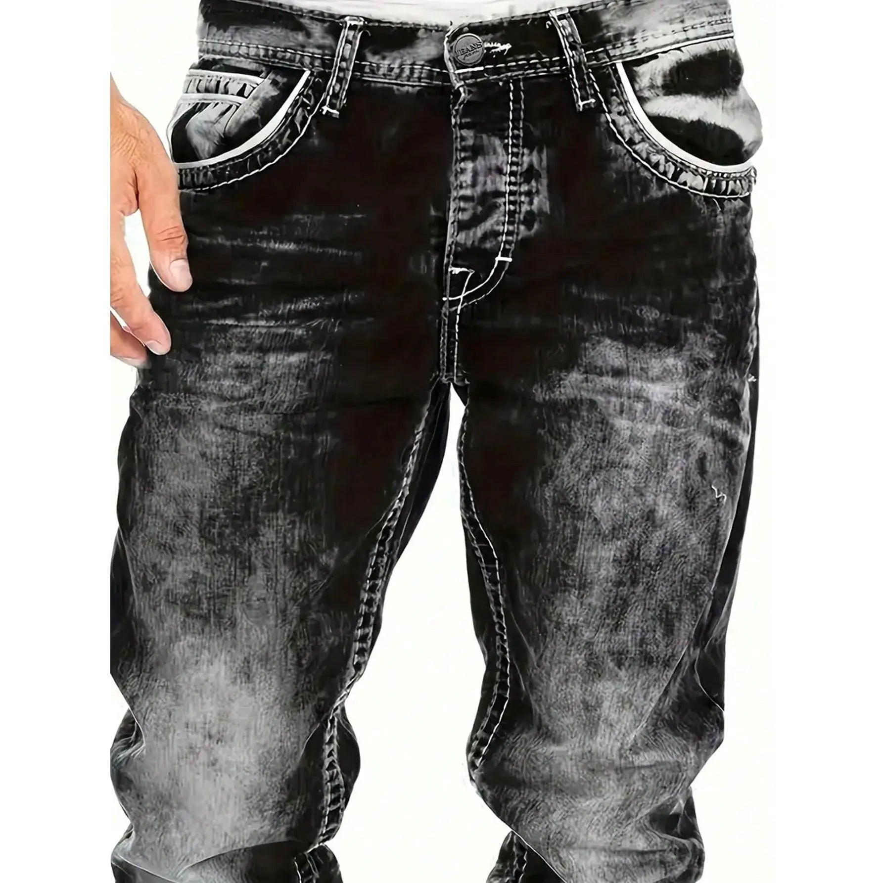Moda Lusitana - Jeans Hip-Hop com Corte Reto