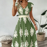 Moda Lusitana - Vestido Maxi Elegante de Verão