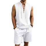Moda Lusitana - Conjunto de Camisa e Calções de Linho