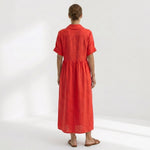 Moda Lusitana - Vestido Elegante em Linho