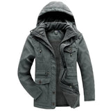 Casaco casual de inverno