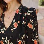 Women's Woven Polyester Blouses Tops - RIHOAS