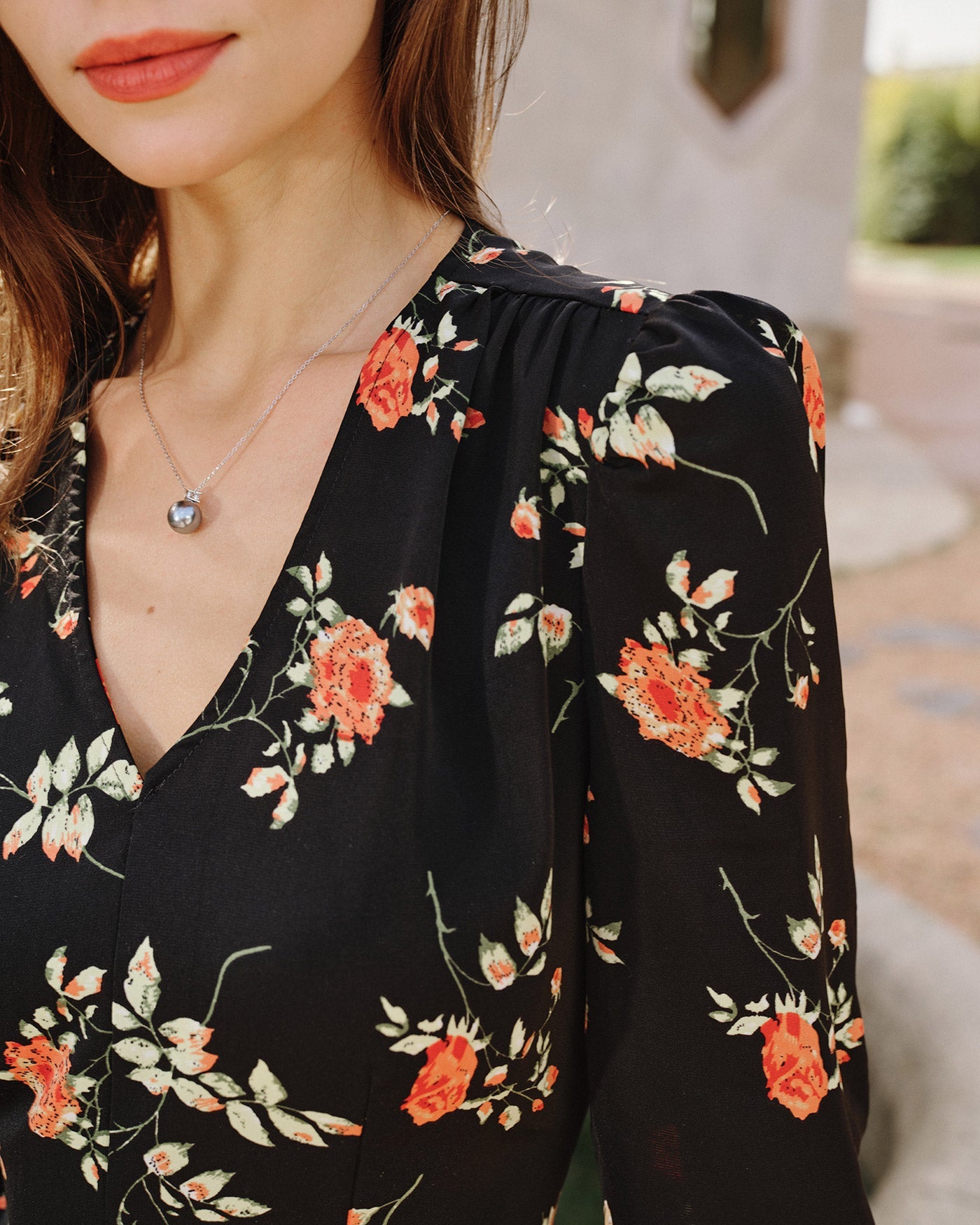 Women's Woven Polyester Blouses Tops - RIHOAS