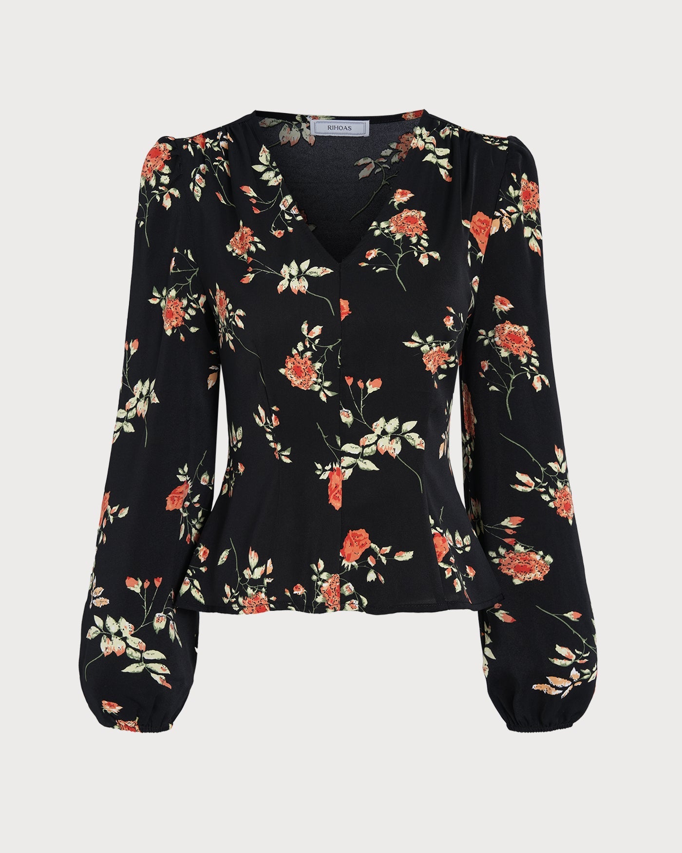 Women's Woven Polyester Blouses Tops - RIHOAS
