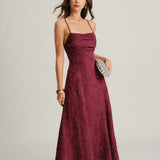 Women's Woven Polyester Maxi Dresses Dresses - RIHOAS