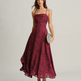 Women's Woven Polyester Maxi Dresses Dresses - RIHOAS