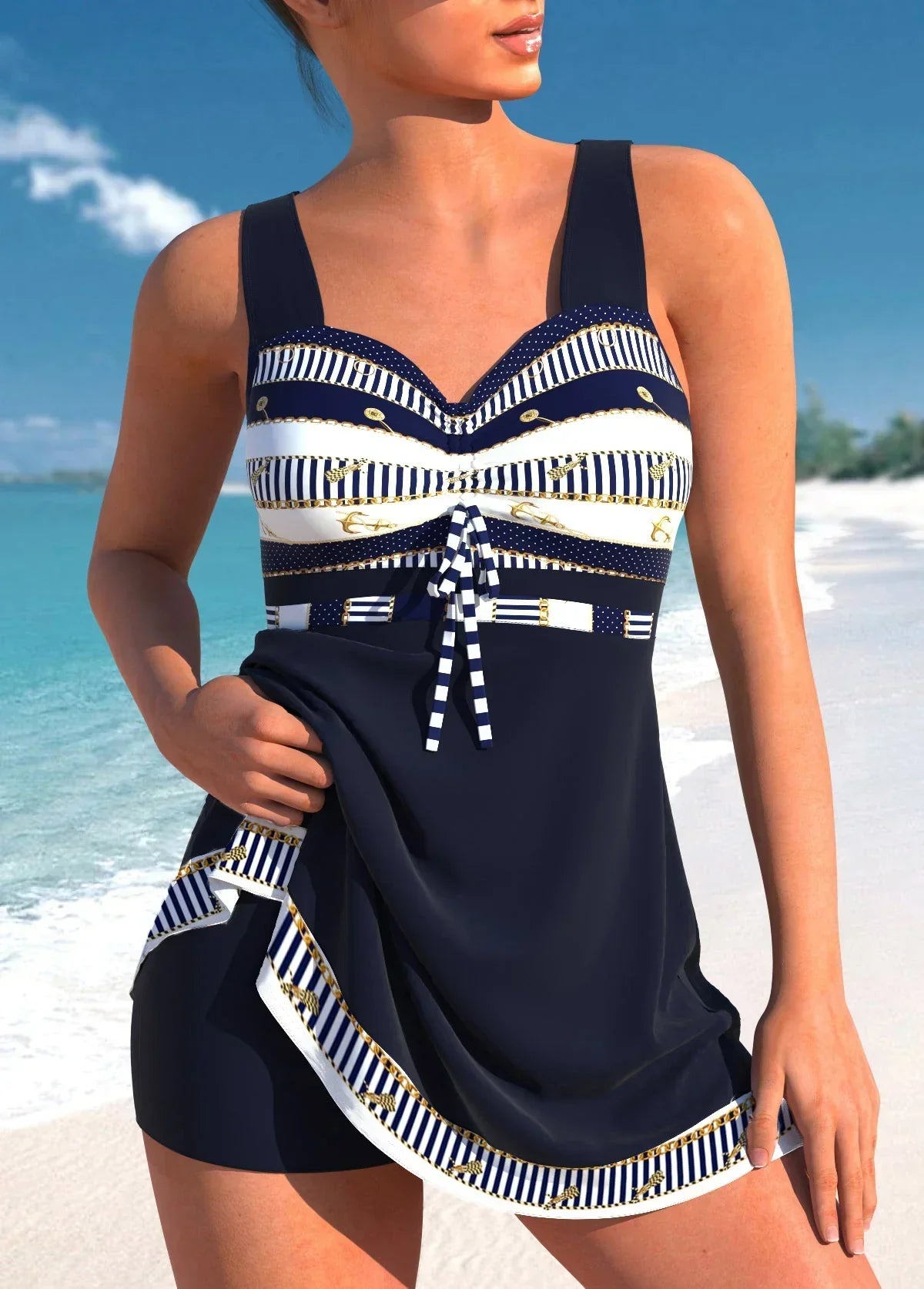 Moda Lusitana - Tankini Elegante